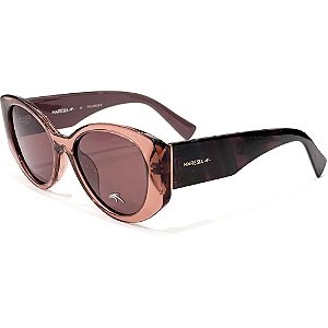 Óculos de Sol Maresia MRS001 C200 Polarizado Marrom Feminino