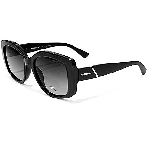 Óculos de Sol Maresia MRS004 C100 Polarizado Preto Feminino