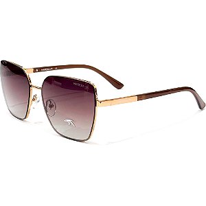 Óculos de Sol Maresia MRS005 C100 Marrom Feminino