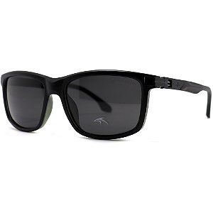 Óculos de Sol Maresia MRS014 C100 Polarizado Preto Masculino