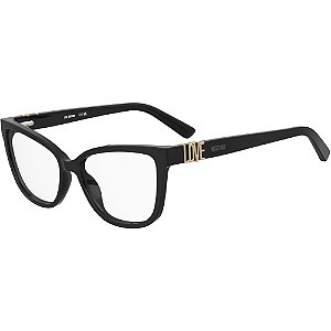 Armação Love Moschino 675 807 5516 Preto Feminino