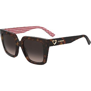 Óculos de Sol Love Moschino 099S 2VM 53HA Marrom Feminino