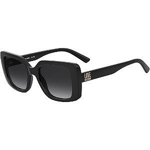Óculos de Sol Love Moschino 090S 807 529O Preto Feminino