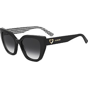 Óculos de Sol Love Moschino 098S 7RM 549O Preto Feminino