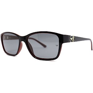 Óculos de Sol Milano Vizzano Atacamita C100 Preto Feminino