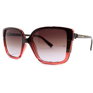 Óculos de Sol Milano Vizzano Ouro 188SL C100 Vermelho Femini