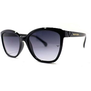 Óculos de Sol Milano Vizzano Ouro 200S C200 Preto Feminino