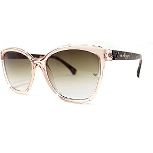 Óculos de Sol Milano Vizzano Ouro 200S C300 Bege Feminino