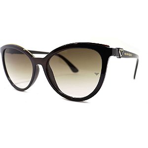 Óculos de Sol Milano Vizzano Ouro 201S C100 Preto Feminino