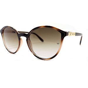 Óculos de Sol Milano Vizzano Ouro 202S C100 Marrom Feminino
