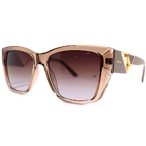 Óculos de Sol Milano Vizzano Ouro 215S C300 Bege Feminino