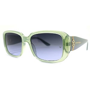 Óculos de Sol Milano Vizzano Ouro 217S C200 Verde Feminino