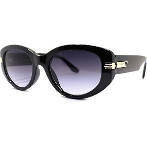 Óculos de Sol Milano Vizzano Ouro 219S C200 Preto Feminino