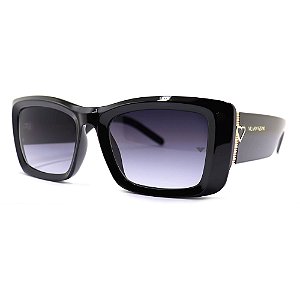 Óculos de Sol Milano Vizzano Ouro 220S C200 Preto Feminino