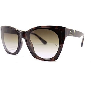 Óculos de Sol Milano Vizzano Ouro 221S C300 Marrom Feminino