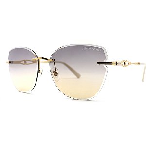 Óculos de Sol Milano Vizzano Ouro 273SL C100 Dourado Feminin