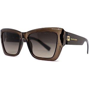 Óculos de Sol Milano Vizzano Ouro 275SL C100 Marrom Feminino