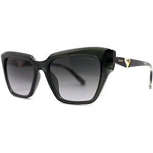 Óculos de Sol Milano Vizzano Ouro 292SL C100 Preto Feminino