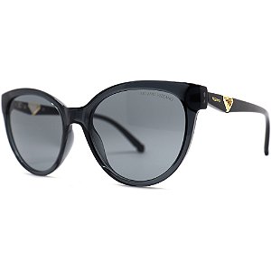 Óculos de Sol Milano Vizzano Ouro 293SL C100 Preto Feminino