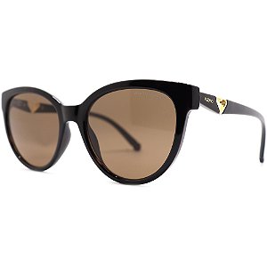 Óculos de Sol Milano Vizzano Ouro 293SL C200 Preto Feminino