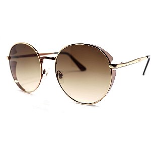 Óculos de Sol Milano Vizzano Pirita AV234 Dourado Feminino