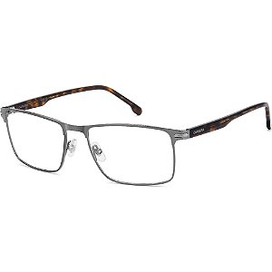 Armação Carrera 394 R80 5638 Cinza Masculino