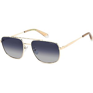 Óculos de Sol Polaroid 4214 G S X LKS 59Z7 Dourado Masculino