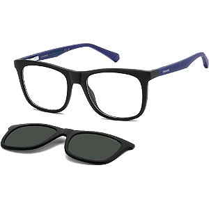 Óculos de Sol Polaroid 8055 CS 0VK 46M9 Preto Masculino
