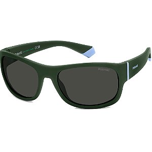 Óculos de Sol Polaroid 8064 S 1ED 54M9 Verde Masculino