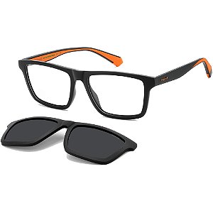Óculos de Sol Polaroid D590 C RC2 5516 Preto Masculino