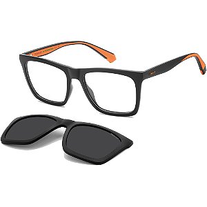 Óculos de Sol Polaroid D591 C RC2 5517 Preto Masculino