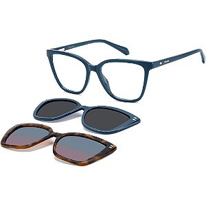 Óculos de Sol Polaroid D640 C2 ZI9 5216 Azul Feminino
