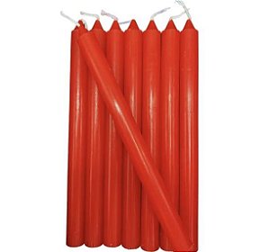 Vela Palito Vermelha 1kg