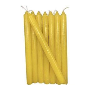 Velas Palito Amarela 1 kg