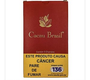 Charuto Cacau Brasil Conhaque Com 5