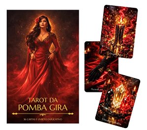 Tarot da Pomba Gira 36 cartas (plastificado)