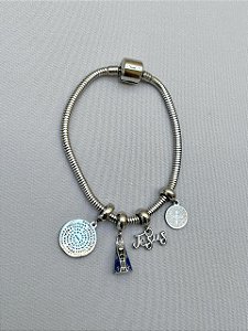 Pulseira de berloques  - Mãe religiosa