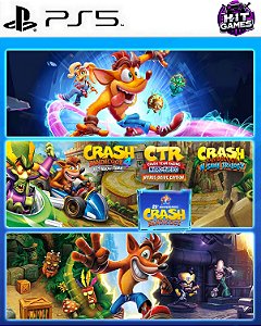 Crash Bandicoot - Pacote de Crashiversário Ps5 Psn Midia Digital
