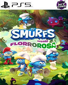 Os Smurfs Missão Florrorosa Ps5 Psn Midia Digital
