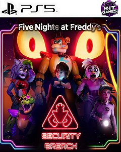 Five Nights At Freddy's Security Breach Ps5 Psn Midia Digital