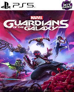 Guardiões da Galáxia da Marvel Ps5 Psn Midia Digital
