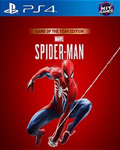 Homem Aranha Spider Man Game of the Year Edition Ps4 Midia Digital