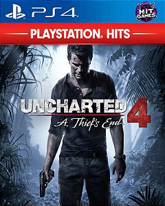 Uncharted 4 A Thiefs End PS4/PS5 Psn Midia Digital