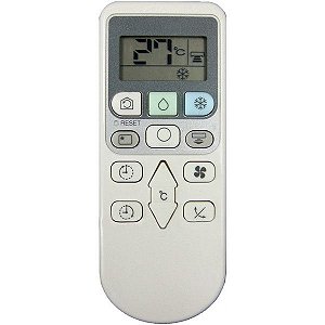 Controle Remoto Ar Condicionado Hitachi Jb0034847a Modelos Rpkiv22b Rpkiv18b Rpkiv12b Rpkiv09b