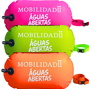 Boia de sinalização para natação