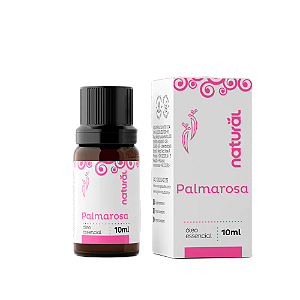 Óleo Essencial de Palmarosa 100% Puro Orgânico Natural 10mL