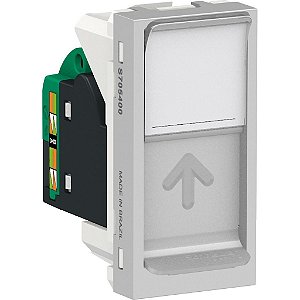 Tomada RJ45 Categoria 5 Aluminium Schneider Orion S70540074