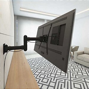 Suporte Inclinável para TV de 19" até 56" Multivisão STPA50-PR