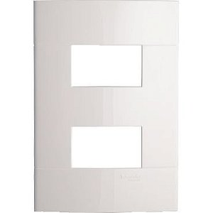 Placa 2 Postos 4x2 Schneider Decor PRM044221