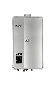 Aquecedor a Gás Digital 32,5L/min E33 GLP Prata Rinnai